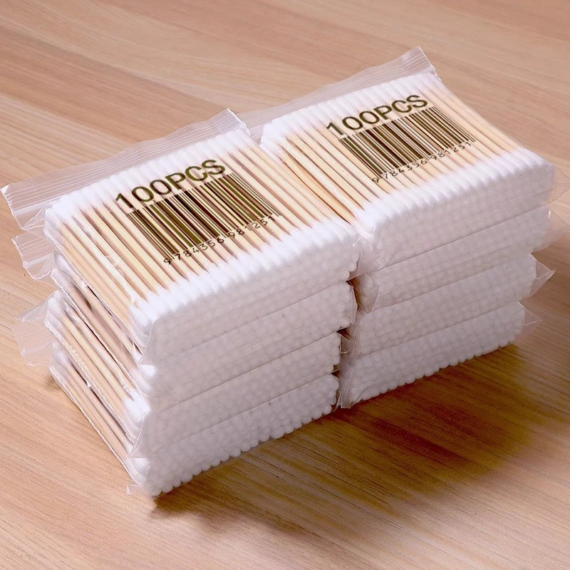 【新疆包邮】棉签1600根 一次性棉签掏耳化妆清洁棉棒一次性卫生