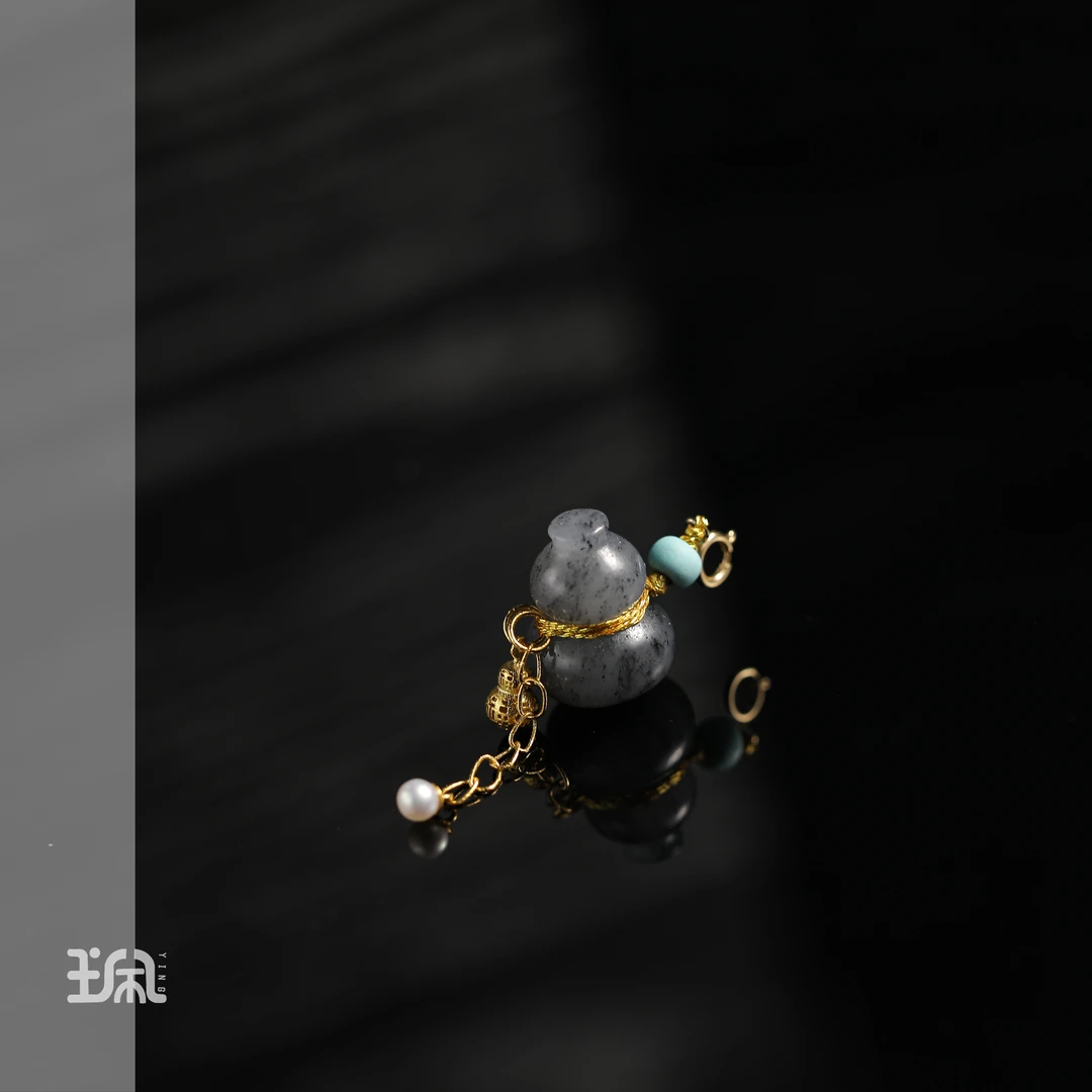 单坠/葫予|和田玉*18K金镶嵌XYB25061119多样性发其一