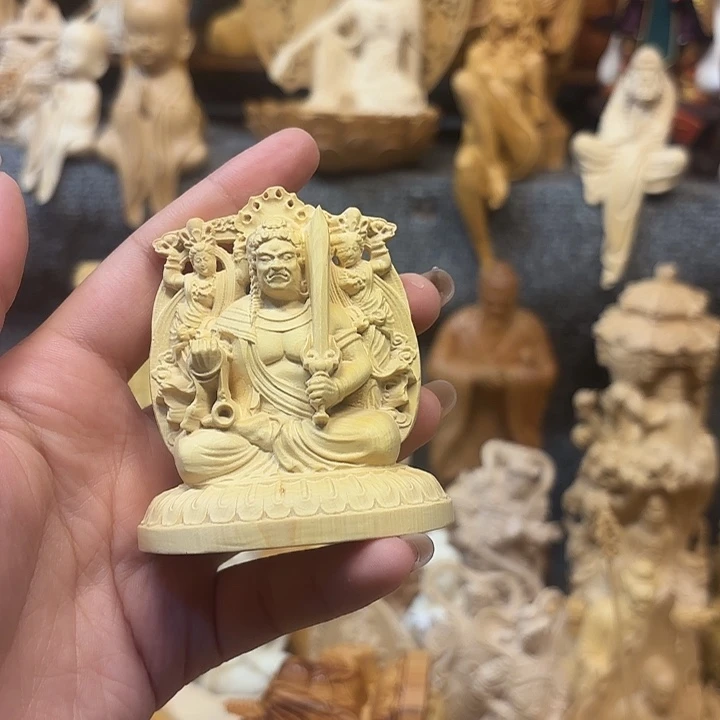 黄杨木黄杨木瑕疵观音