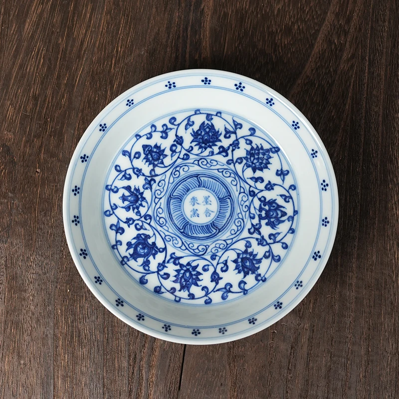 【非遗好物】墨舍柴窑缠枝莲壶承（moshe24）
