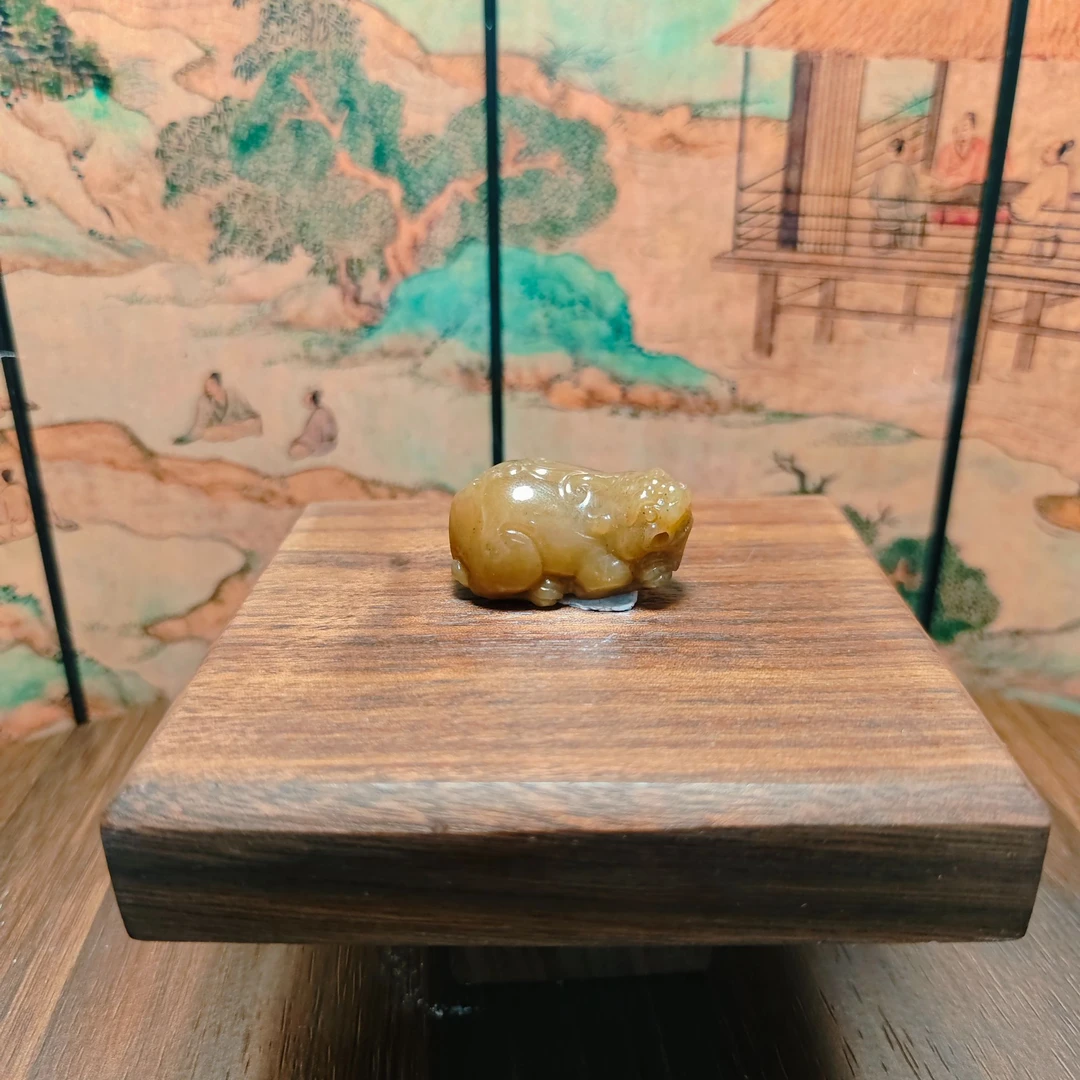 U和田玉貔貅吊坠0112