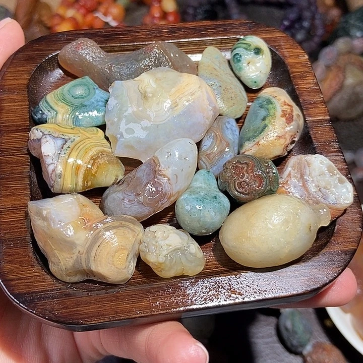 玛瑙/玉髓珠宝半成品合金无*