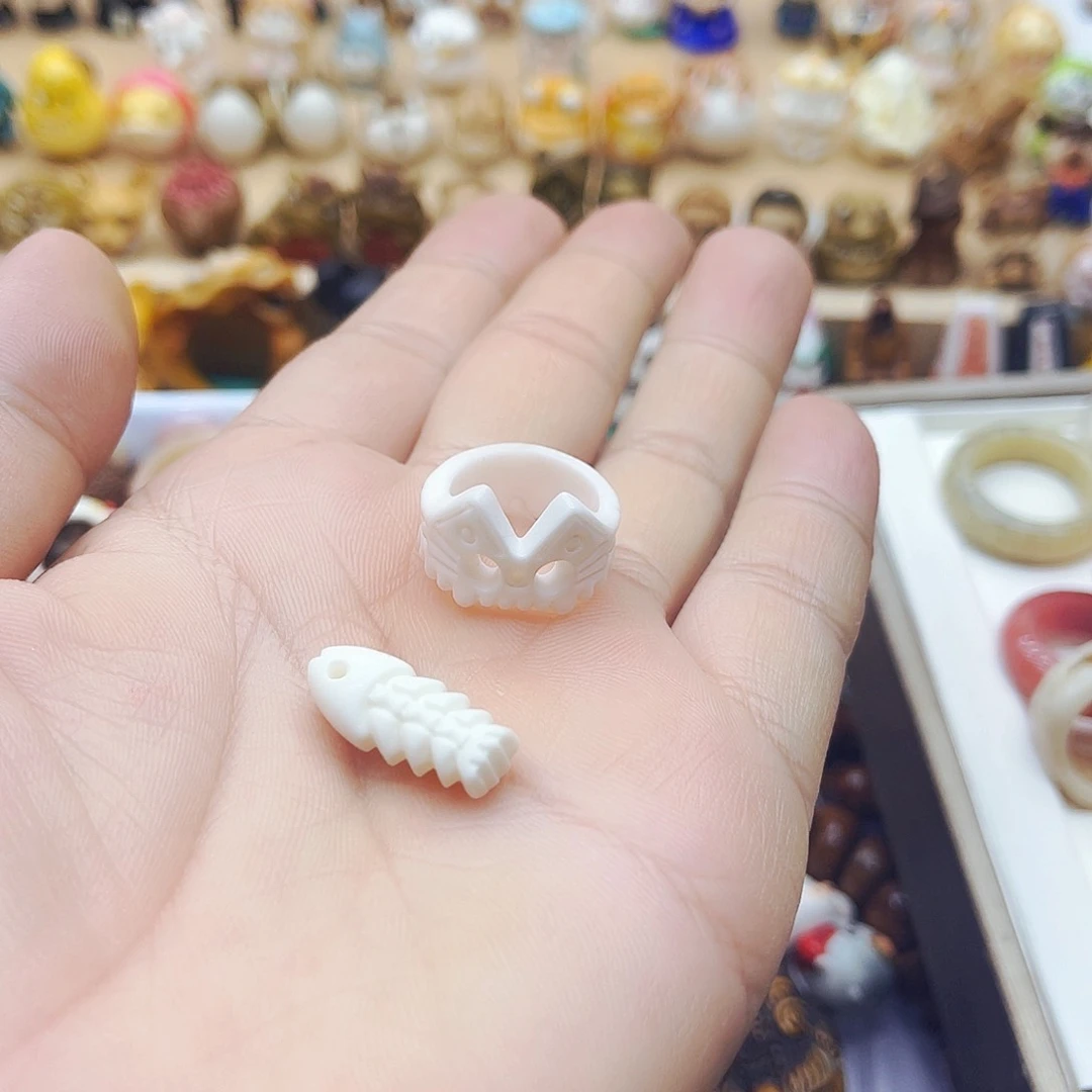 鹿骨摆件樱**๑零零落落啦啦