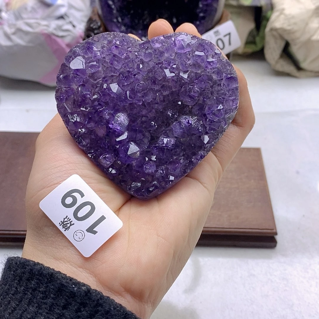 紫晶大型摆件（非配饰）未镶嵌