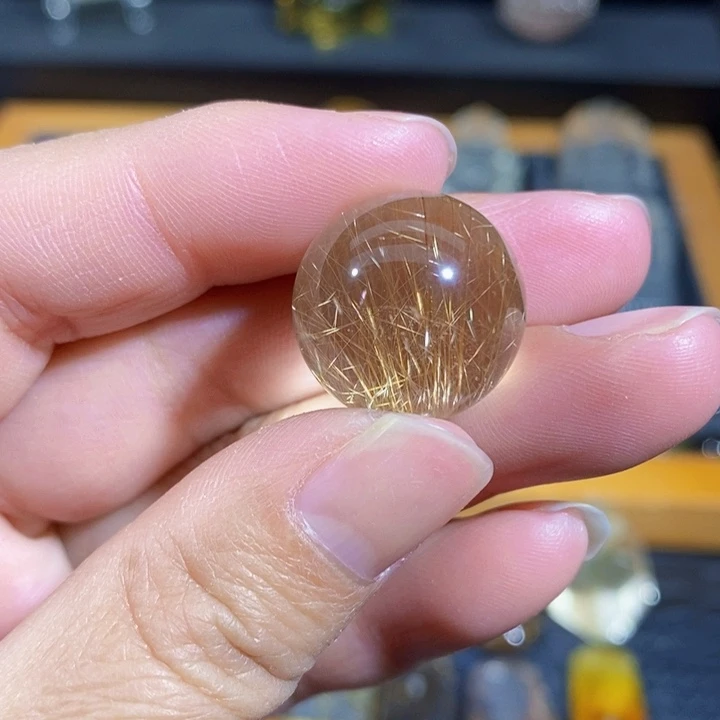 发晶颈饰未镶嵌V****馆吊坠