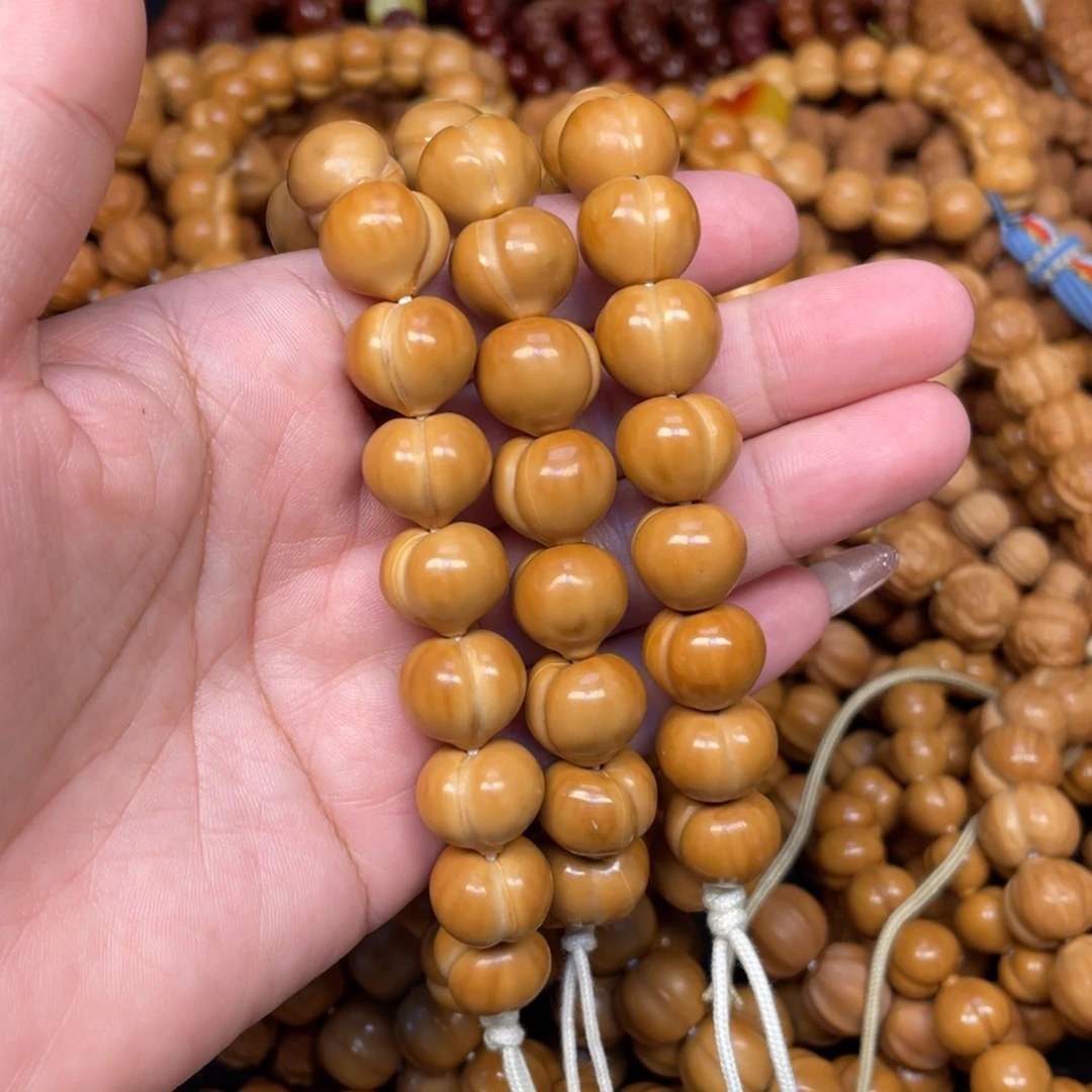 猴头核桃手串微瑕屁桃手持