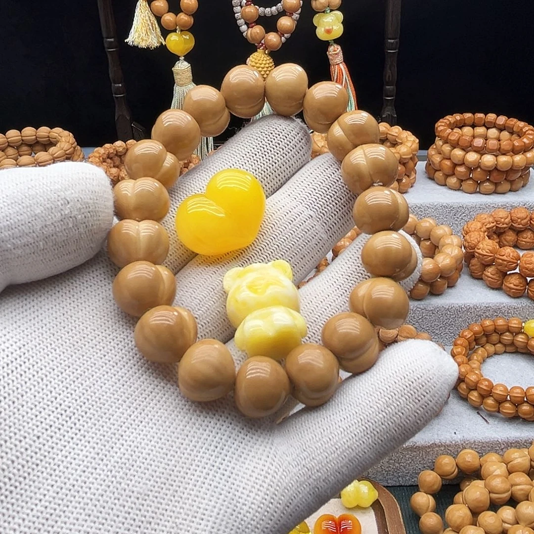 猴头核桃手串全品手工屁桃DIY