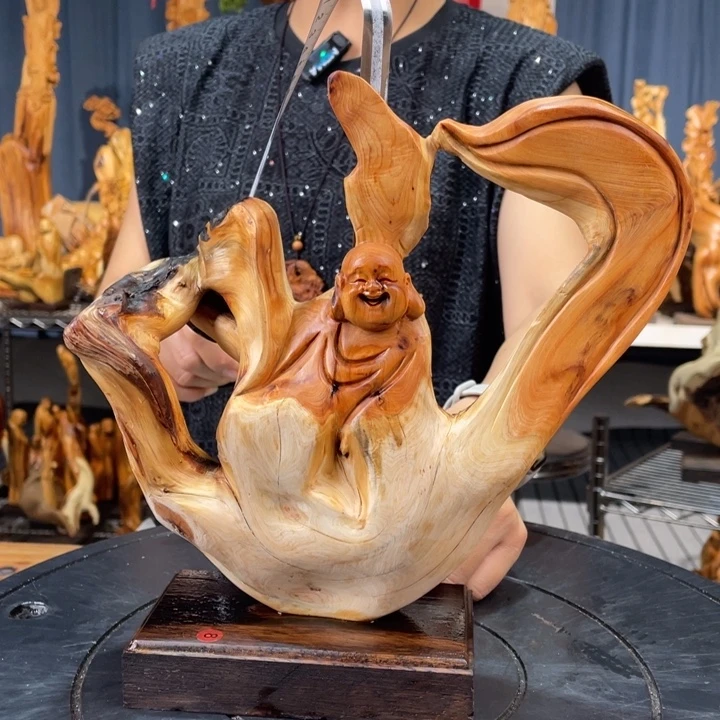 柏木（崖柏）随型摆件