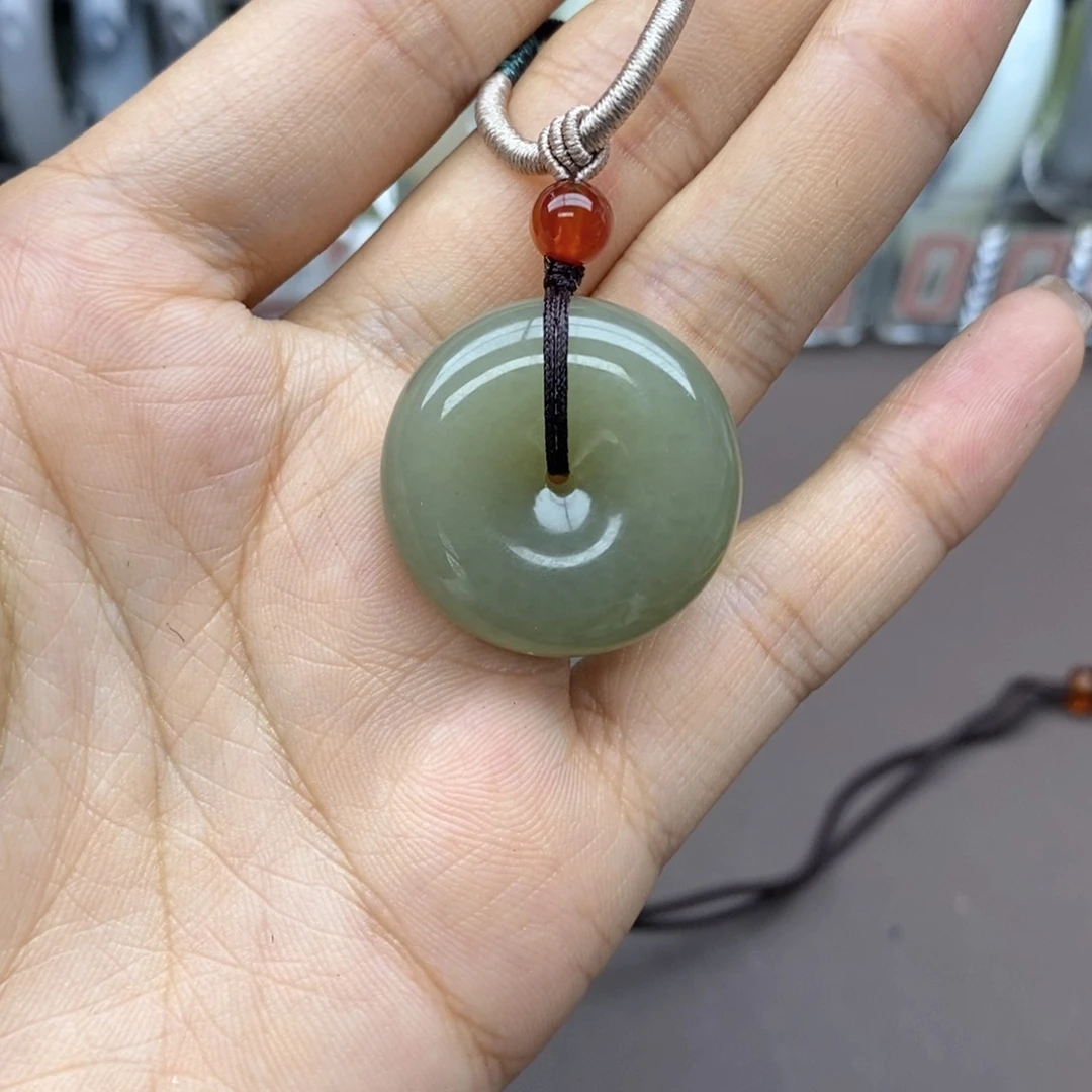 和田玉吊坠(不含链)未镶嵌阿*