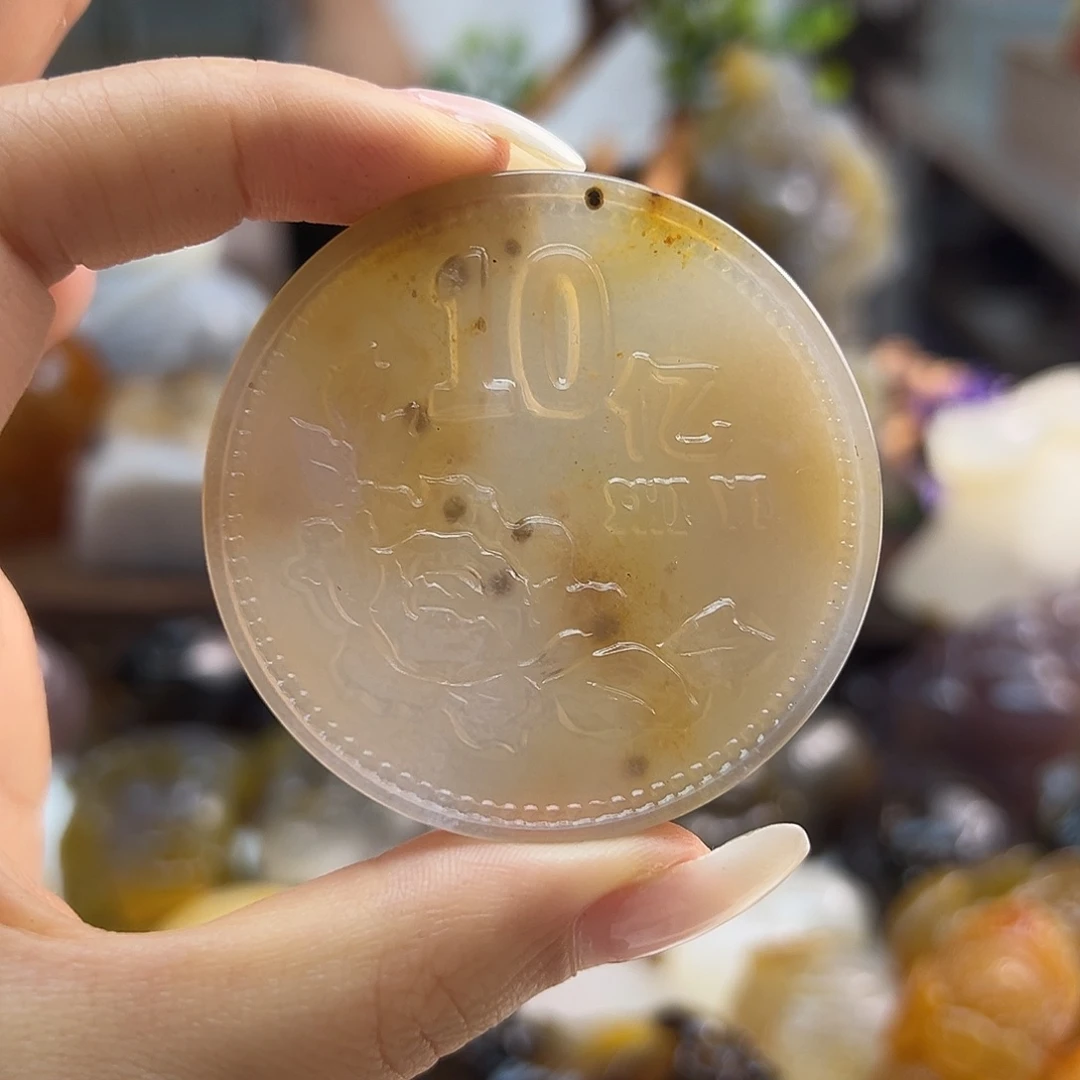 玛瑙/玉髓未镶嵌吊坠(不含链)