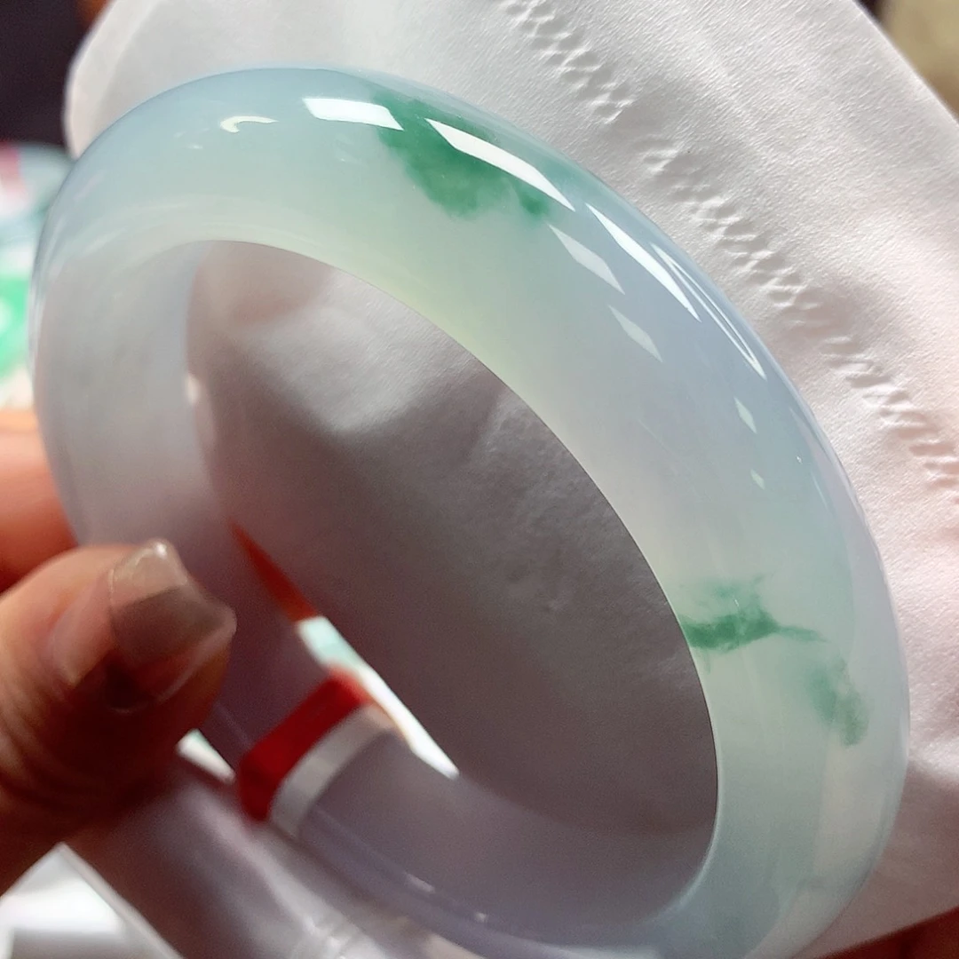 翡翠手镯未镶嵌58正25号88