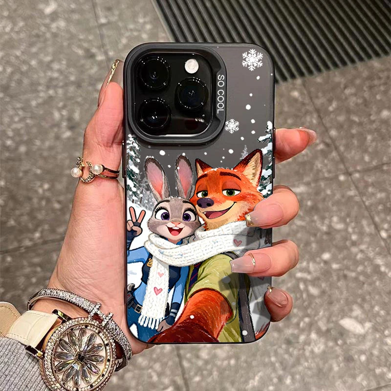 冬日朱迪尼克适用苹果16/15手机壳iphone14Promax17/13软12防摔11