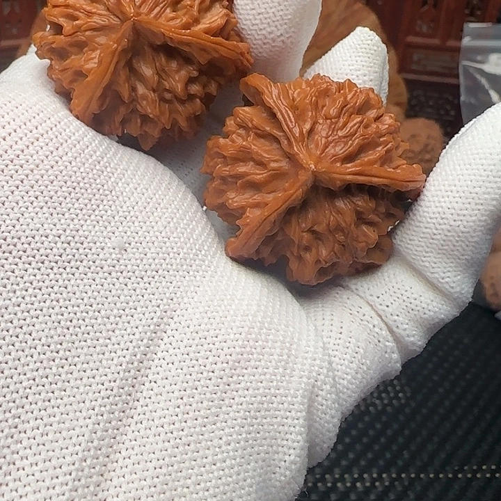 吊坠文玩核桃盘山三棱40尺