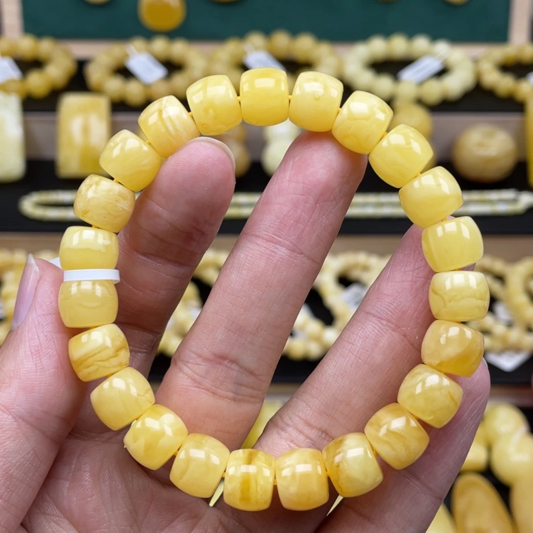 琥珀裸石未镶嵌琥珀蜜蜡