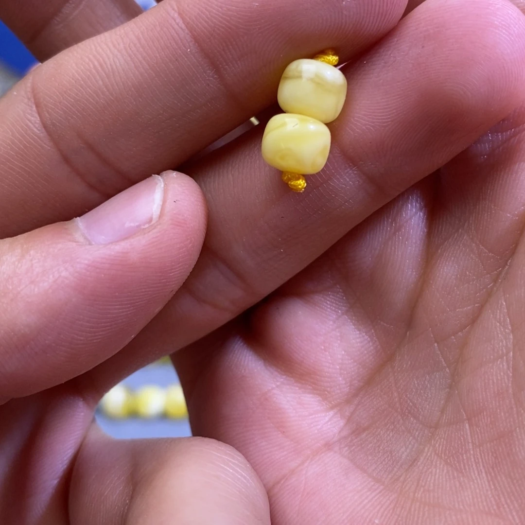 未镶嵌琥珀珠宝奇石7.6mm