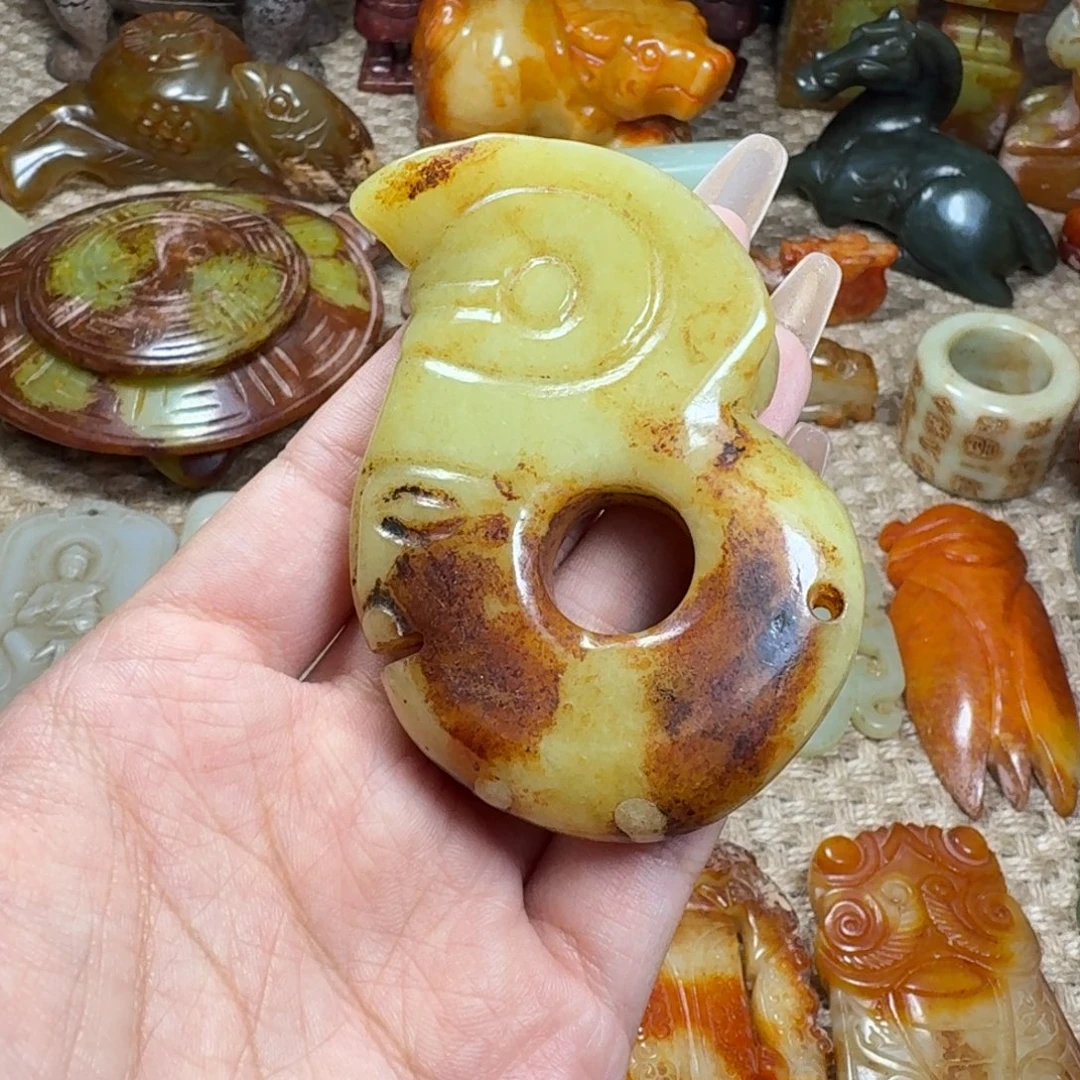 吊坠白玉菩提挂件