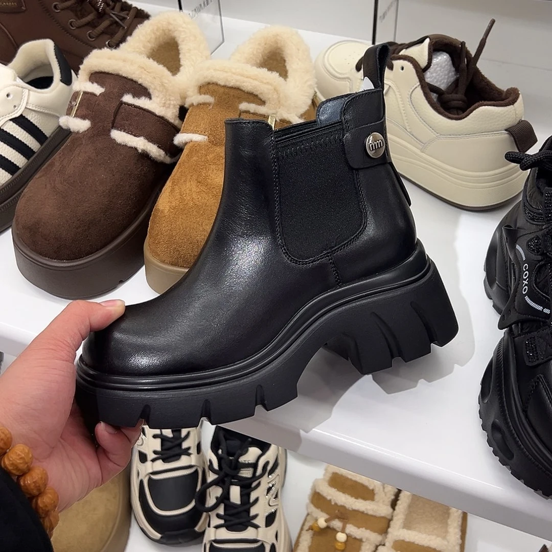 *****短靴子25086黑色38