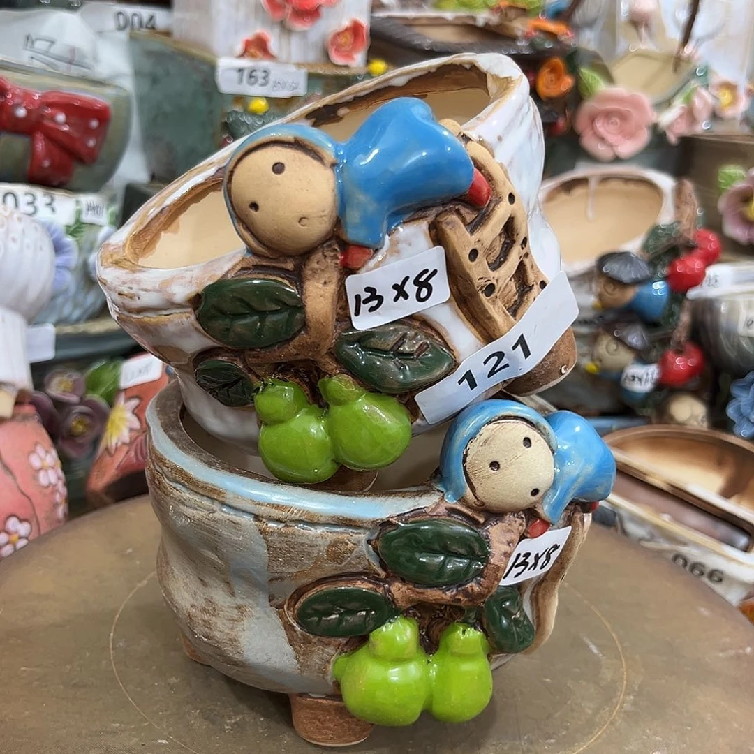 粗陶多肉花盆花盆