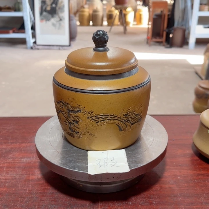 茶叶罐紫砂。。。。。。。。。。