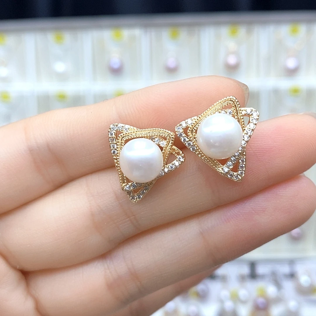 淡水珍珠合金颈饰