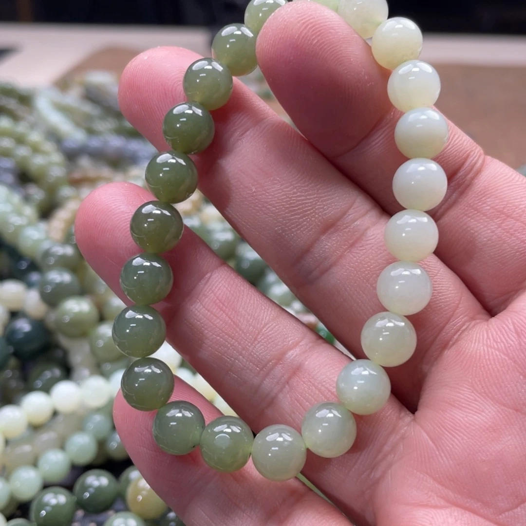 和田玉手链未镶嵌