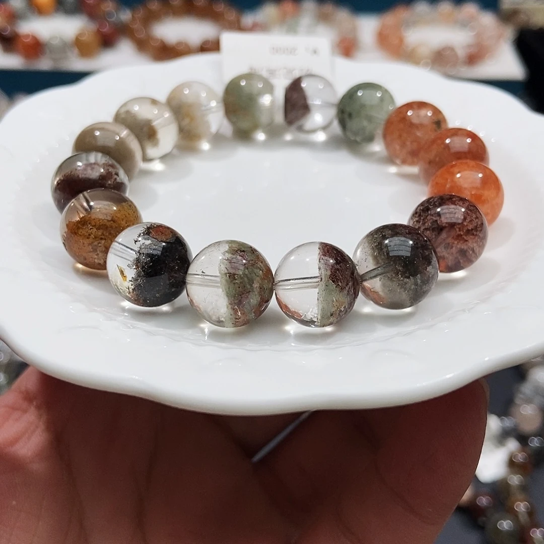 水晶手链未镶嵌水晶13.5