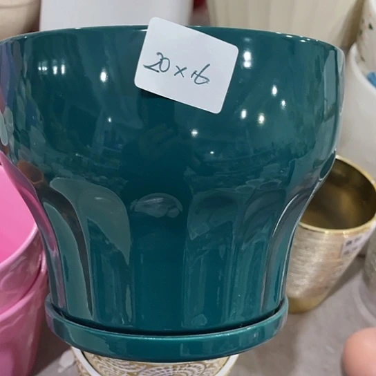 多肉绿植陶瓷花盆9.9包邮，有孔