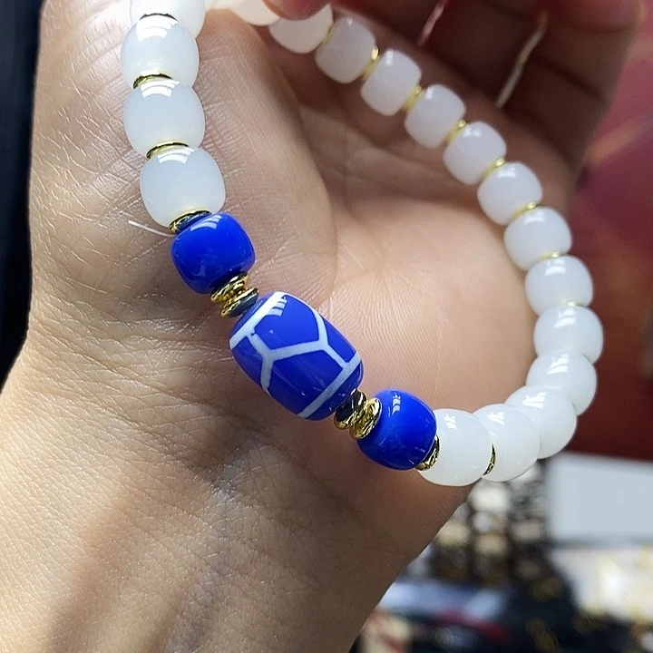 玛瑙/玉髓合金颈饰