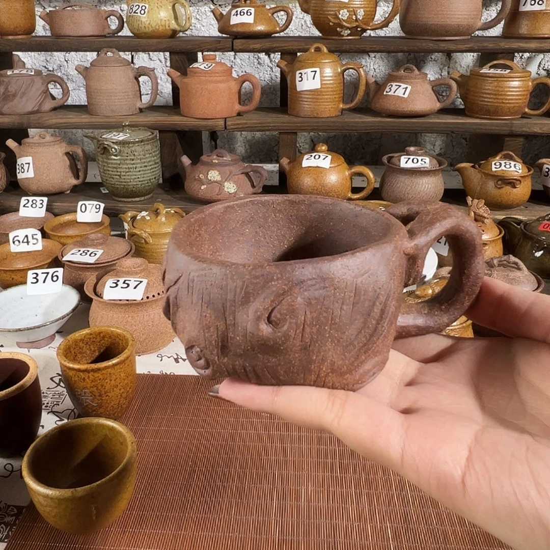 缸100 毫升原谷烧高温粗瓷