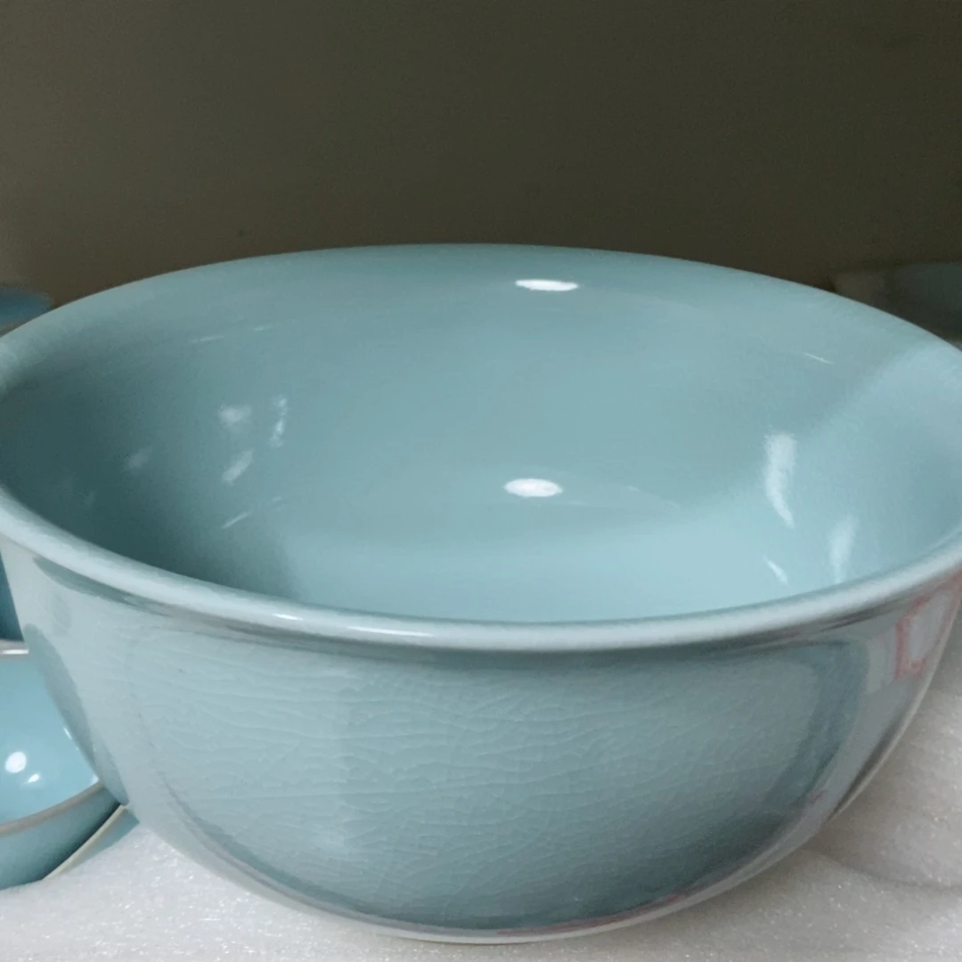 原产地原矿汝瓷～汤盆