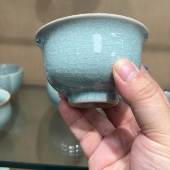 瓷片陶瓷茶具汝瓷茶具