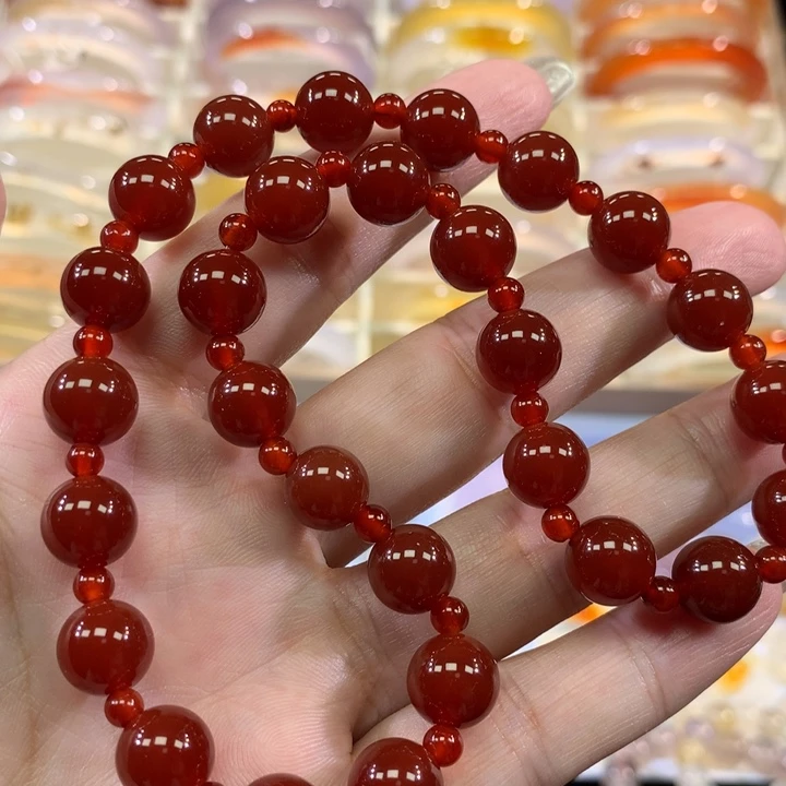 玛瑙/玉髓未镶嵌手链