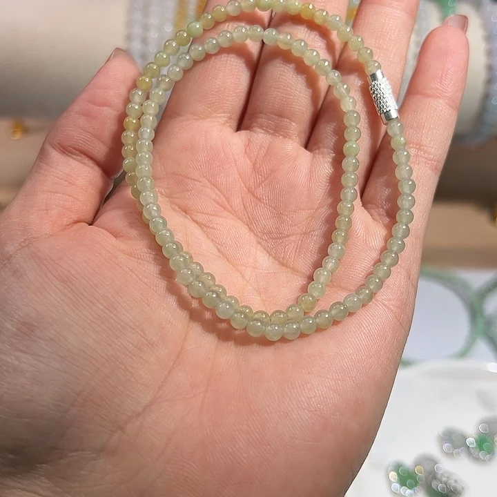 翡翠未镶嵌手链翡翠材质