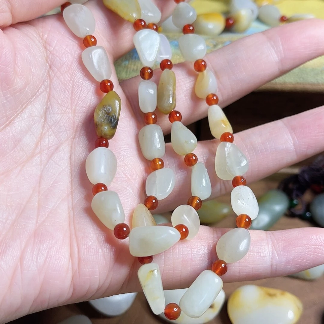 和田玉（糖玉）未镶嵌颈饰