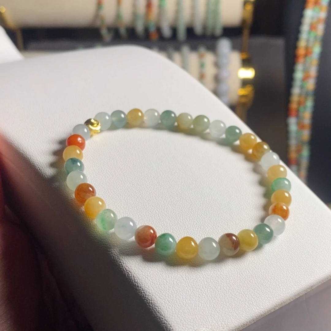 定制翡翠未镶嵌30 缅甸翡翠A货卡6.1