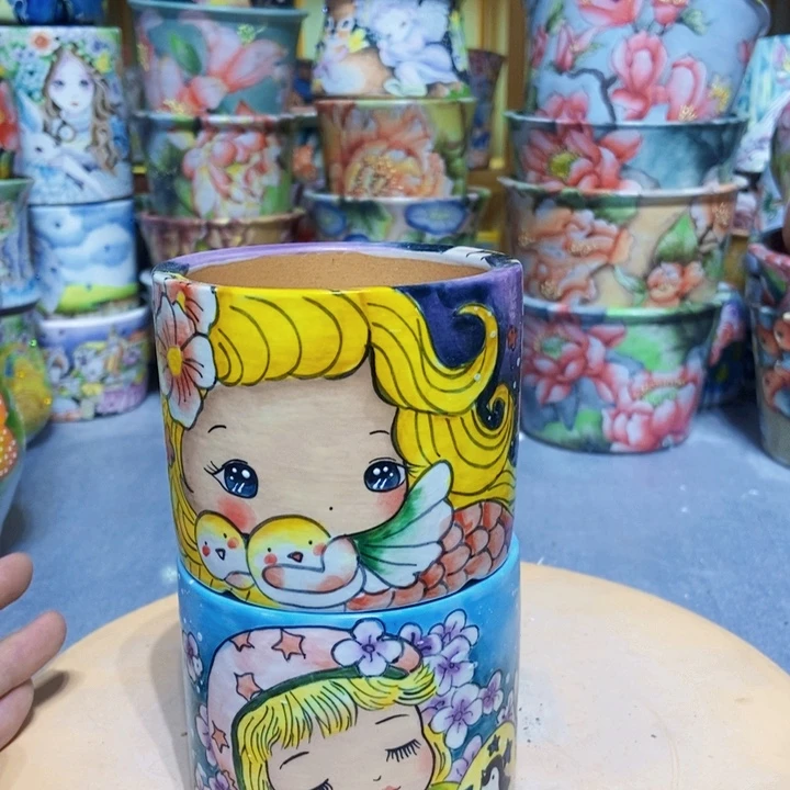 景德镇艺术手绘作品