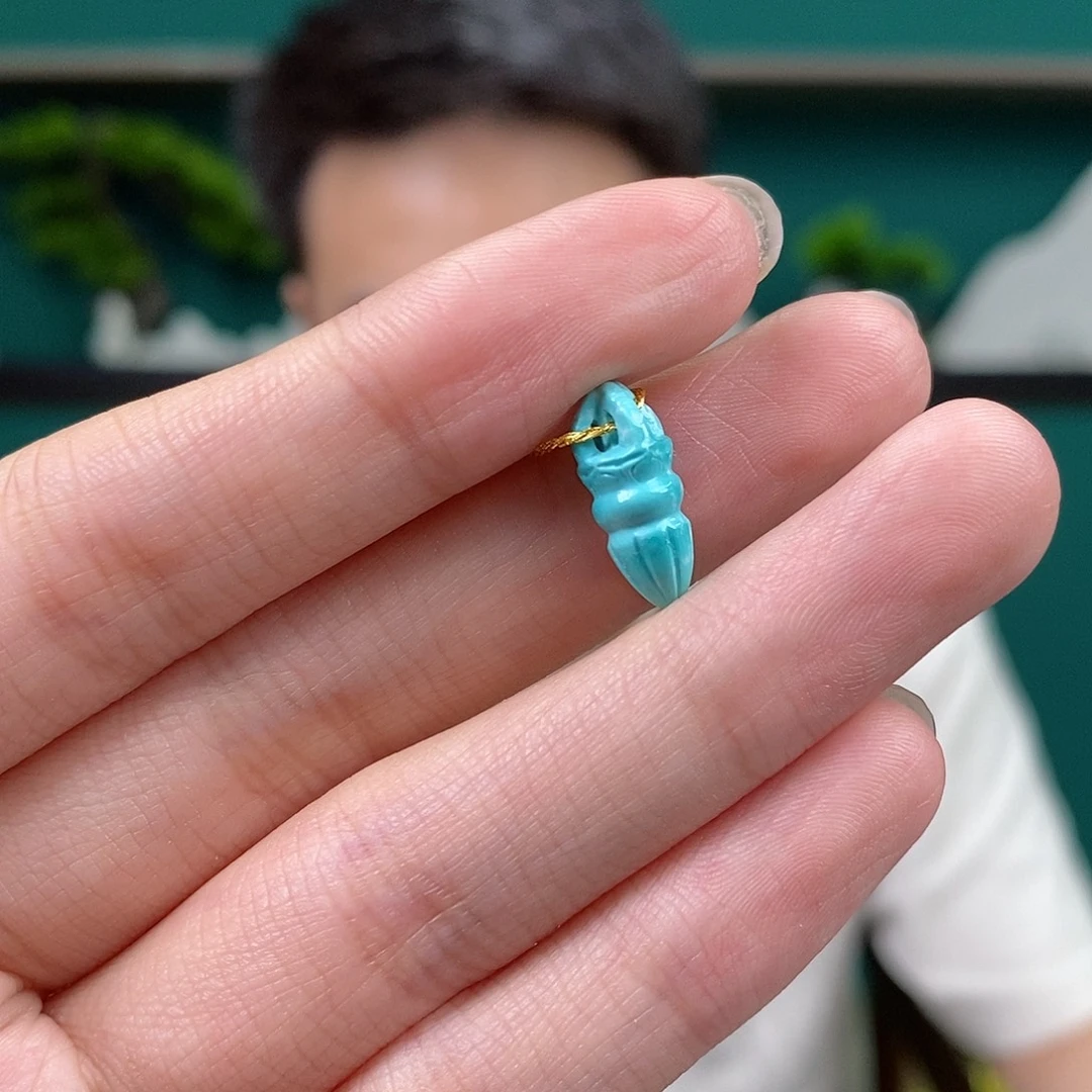 未镶嵌绿松石珠宝奇石