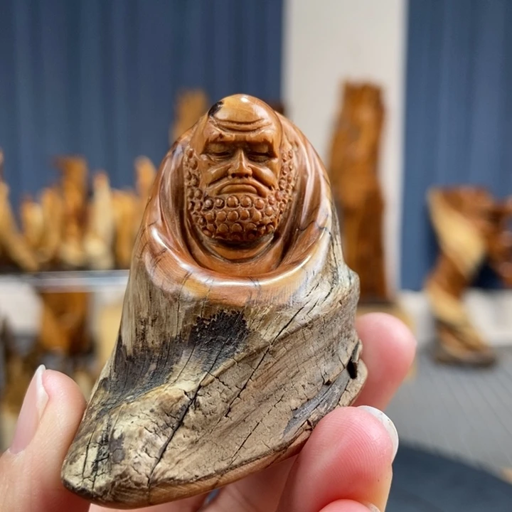 柏木（崖柏）手把件