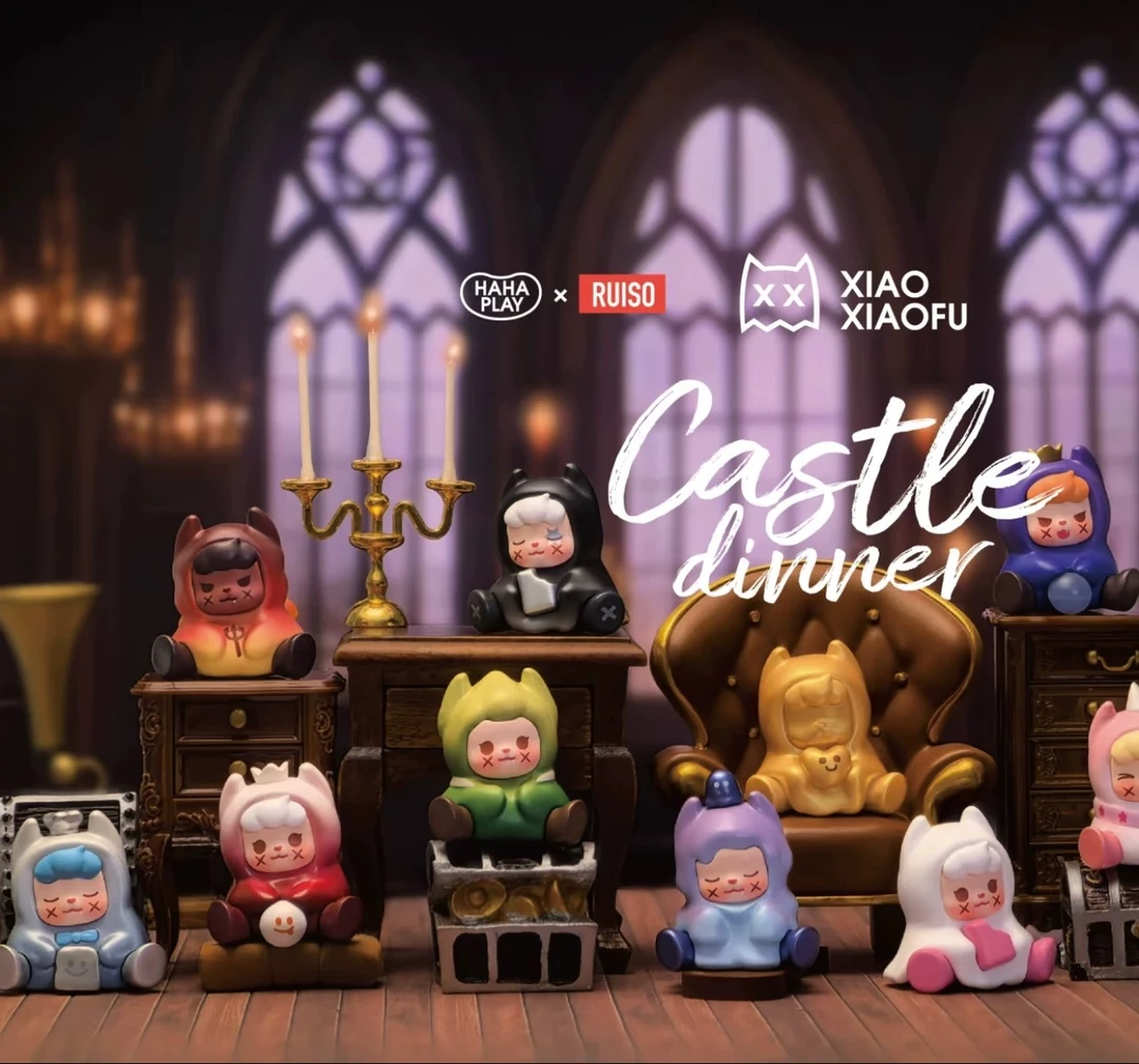 【明款复活】正版woow新品小小弗古堡晚宴萌粒盲盒潮玩手办