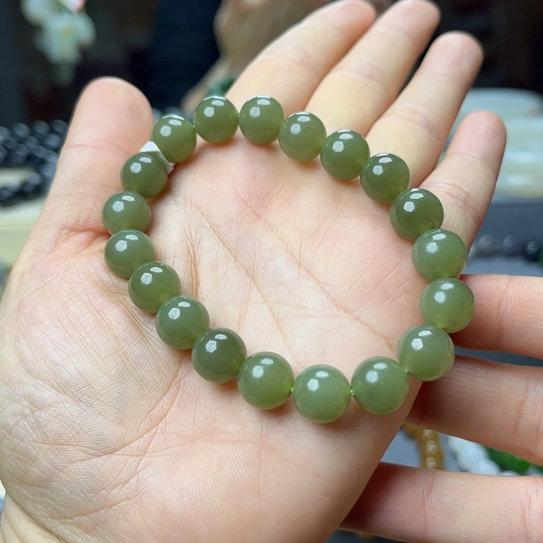 和田玉手链未镶嵌