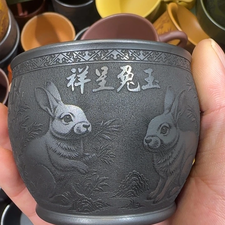 茶杯紫砂全手工制作工艺