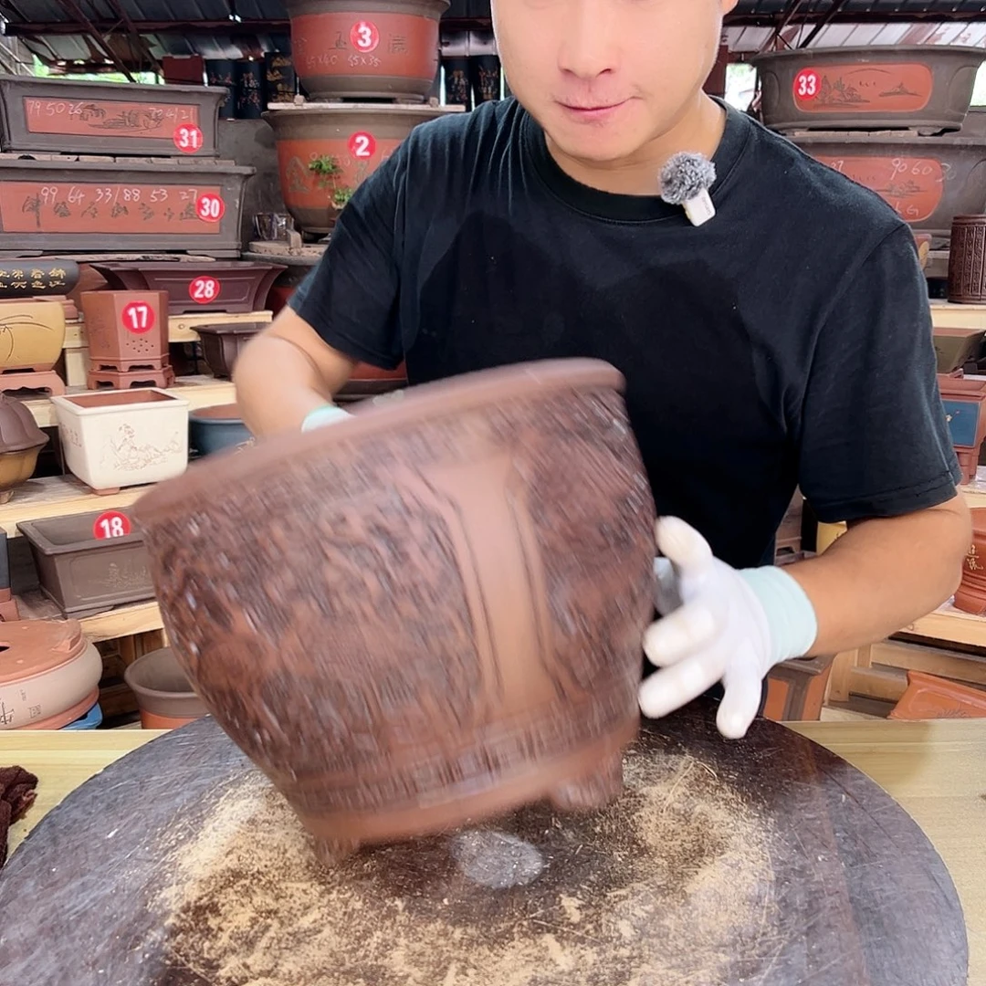 紫砂花盆工厂直发