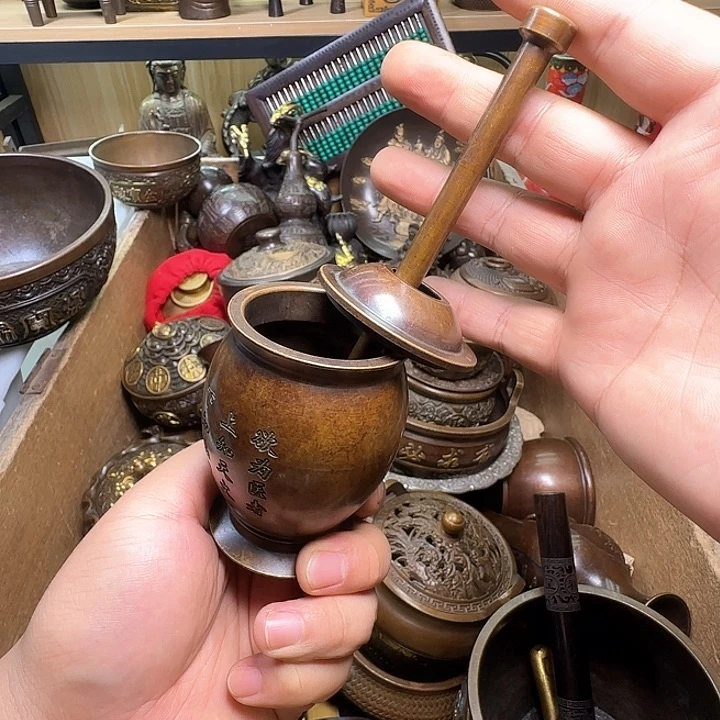 铜器办公室茶室摆件