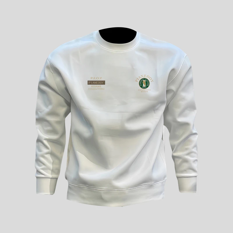 ohmmayby美式时尚潮牌卫衣男款秋冬季新款圆领休闲男士长袖上衣服