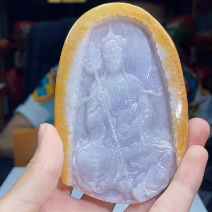 翡翠未镶嵌吊坠(不含链)X18