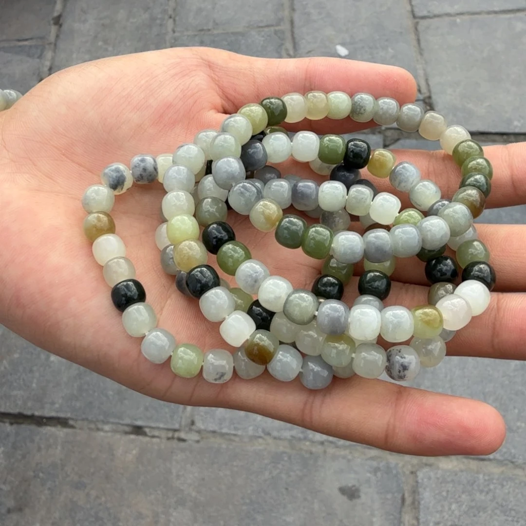 和田玉未镶嵌颈饰新疆和田玉多宝多样性拍一发一