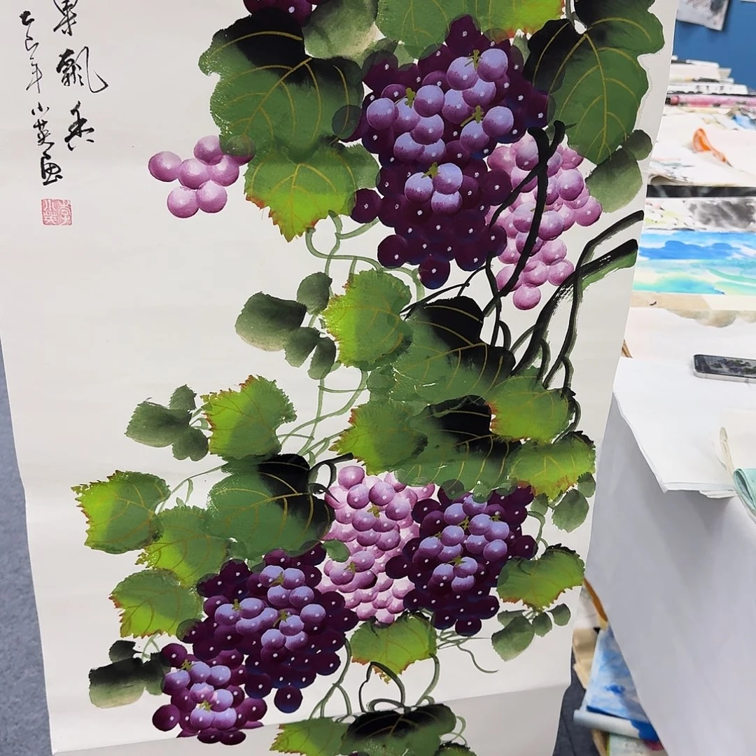 国画纯手作品欣赏图