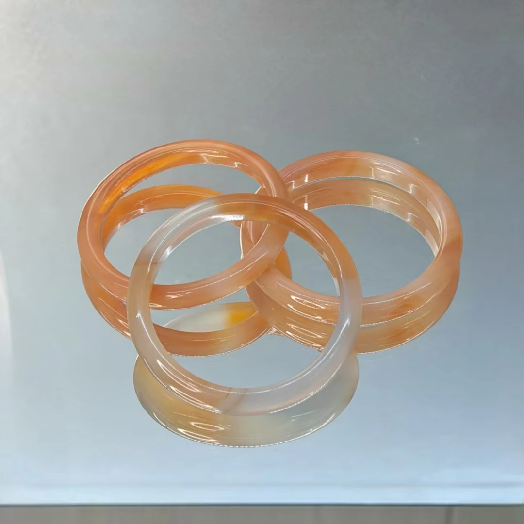 【小锦鲤】天然玛瑙飘花渐变半山百搭（多样性发一）