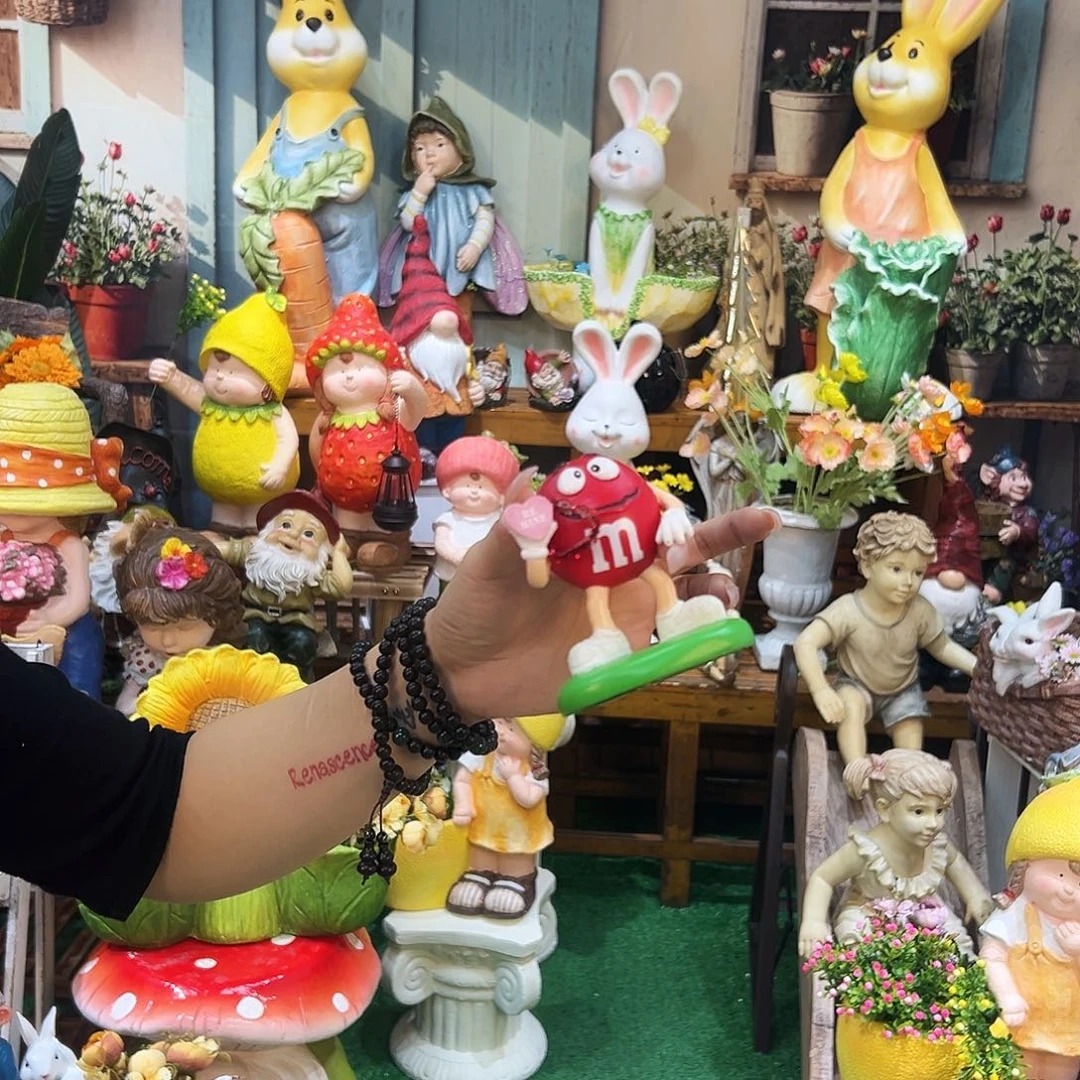 欧美摆件红红火火