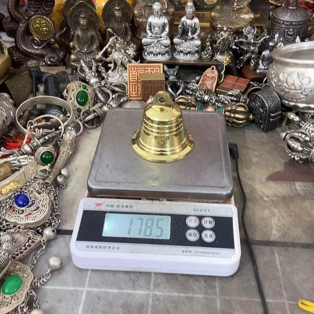 杨鲲鹏摆件老杨黄铜